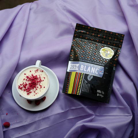 Horká čokoláda bílá - Dominikánská republika