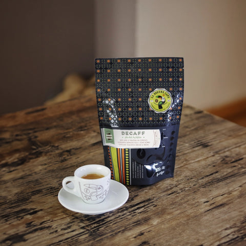 Espresso směs Decaff - bez kofeinu - La Boheme Cafe - Pražírna výběrové kávy