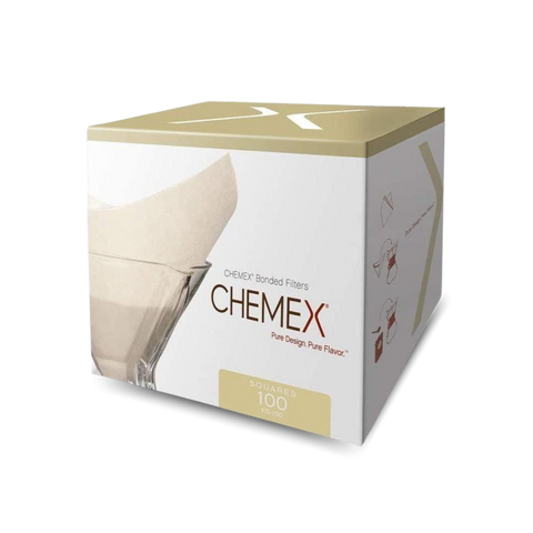 Bílé Čtvercové Filtry na Chemex - La Boheme Cafe - Pražírna výběrové kávy