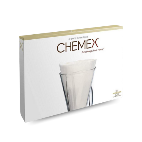 Bílé Půlkruhové Filtry na Chemex - La Boheme Cafe - Pražírna výběrové kávy