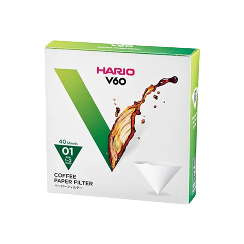 Hario V60-01 Filtry 40 ks
