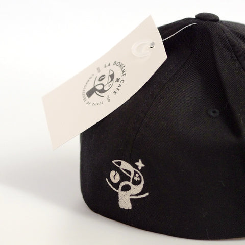 Černá kšiltovka La Bohème Café