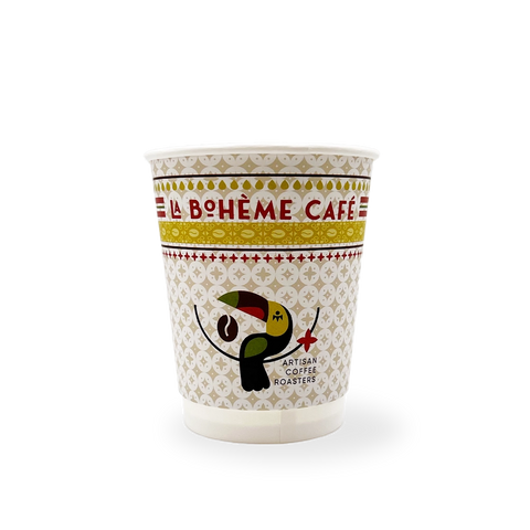Dvoustěnný kelímek na capuccino 8 oz
