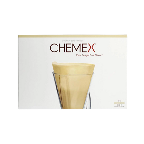 Přírodní Půlkruhové Filtry na Chemex