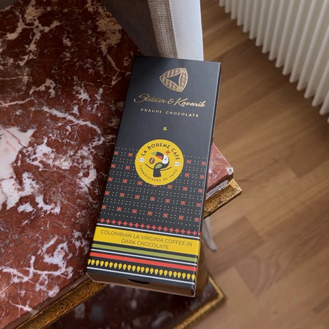 Steiner & Kovarik x La Bohème Café Ziarna w gorzkiej czekoladzie