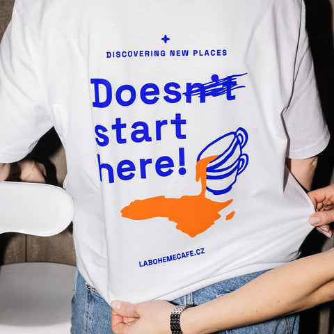 Tričko Discovering new places