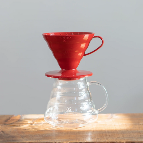 Plastikowy dripper HARIO V60 02