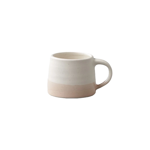 Kinto SCS šálek bílá a ružovobéžová 110 ml