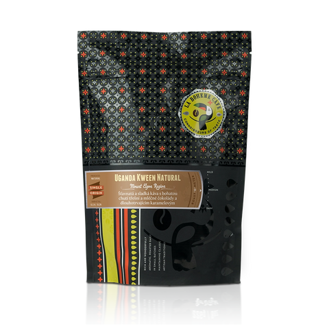 Výběrová káva Uganda Kween Natural La Boheme Cafe Pražírna výběrové kávy