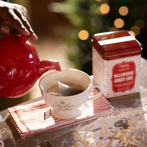 Černý čaj s pomerančem a zázvorem Williamsburg Ginger Cake 20 ks