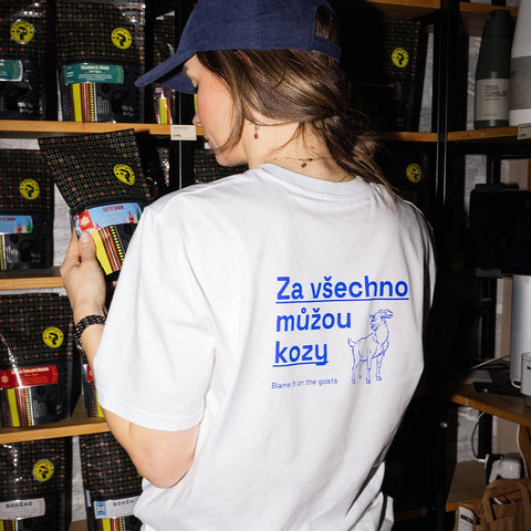 Tričko Za všechno můžou kozy