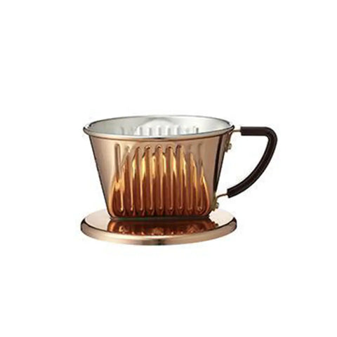 Kalita 101-CU Kovový Měděný Dripper - La Boheme Cafe - Pražírna výběrové kávy